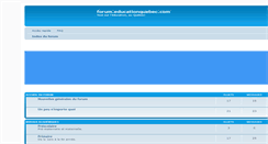 Desktop Screenshot of forum.educationquebec.com